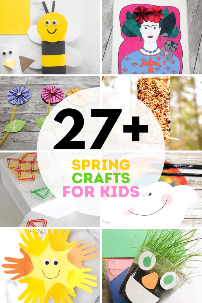 25 Easy Spring Crafts For Kids - Little Bins for Little Hands (リトルビンズ・フォー・リトルハンズ)