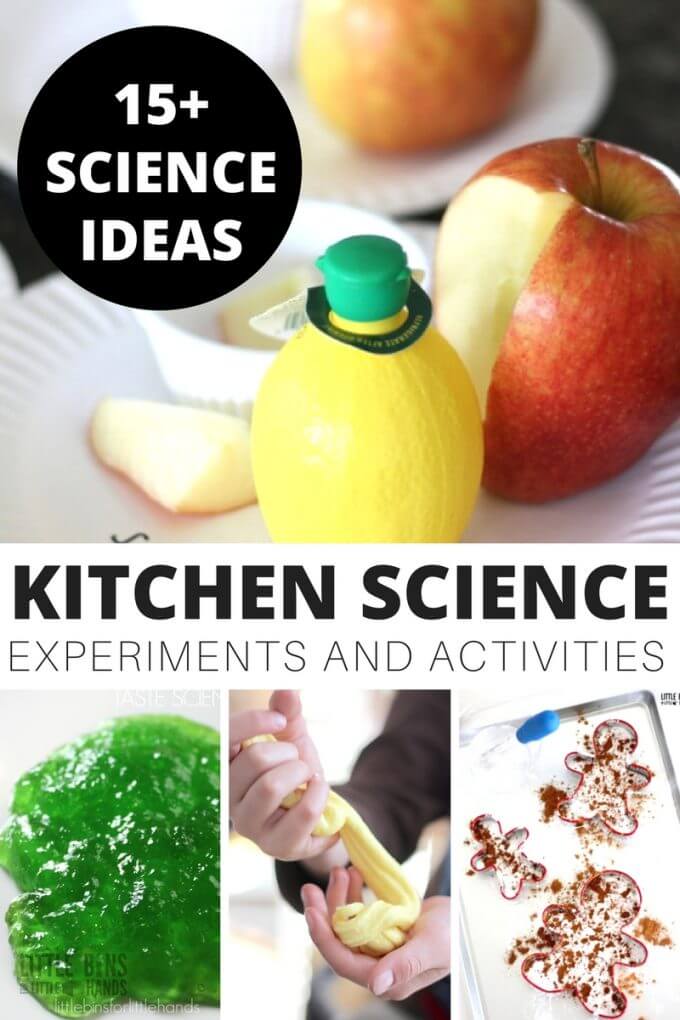 35 labākie virtuves zinātniskie eksperimenti - mazas kastes mazām rokām