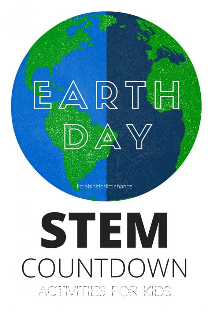 Activités STEM pour les enfants à l'occasion de la Journée de la Terre - Little Bins for Little Hands