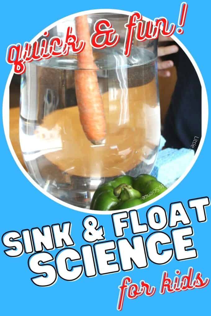 Thí nghiệm Sink or Float - Little Bins for Little Hands