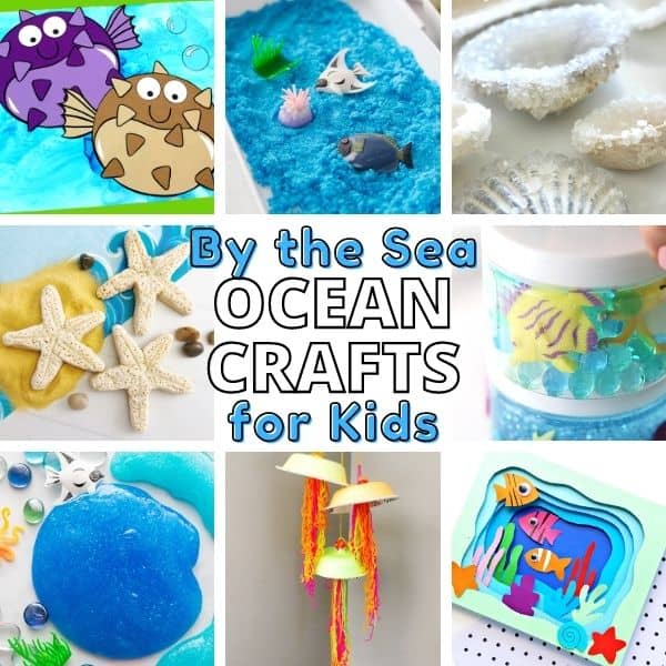 15 manualitats oceàniques per a nens: papereres per a mans petites