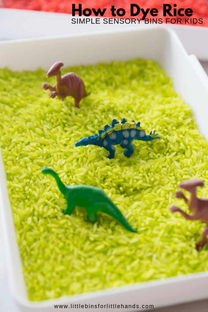 چاول کو رنگنے کا طریقہ - چھوٹے ہاتھوں کے لیے چھوٹے ڈبے