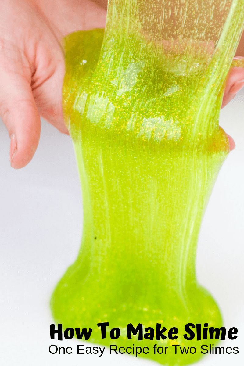 Իմ սիրելի Slime Recipe Ever! - Փոքրիկ աղբամաններ փոքրիկ ձեռքերի համար